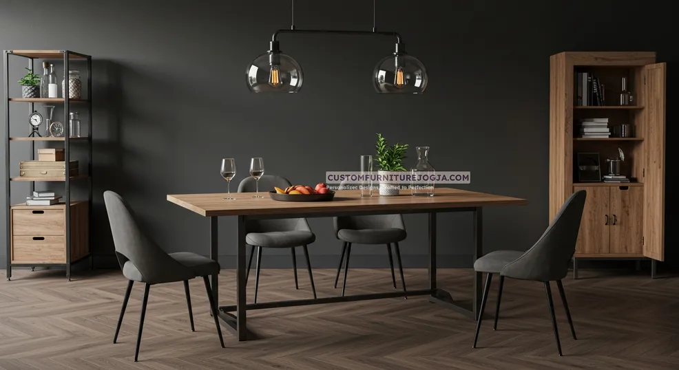 Jasa Pembuatan Meja Makan Jogja